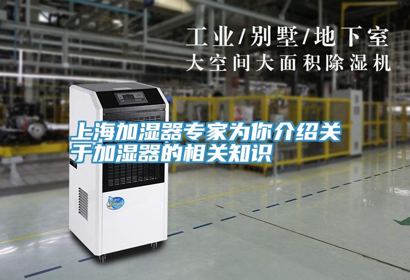 上海加濕器專家為你介紹關(guān)于加濕器的相關(guān)知識