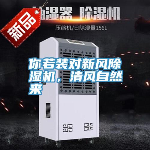 你若裝對(duì)新風(fēng)除濕機(jī)，清風(fēng)自然來(lái)