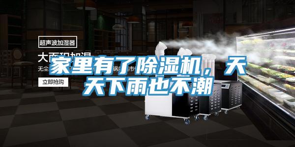 家里有了除濕機(jī)，天天下雨也不潮