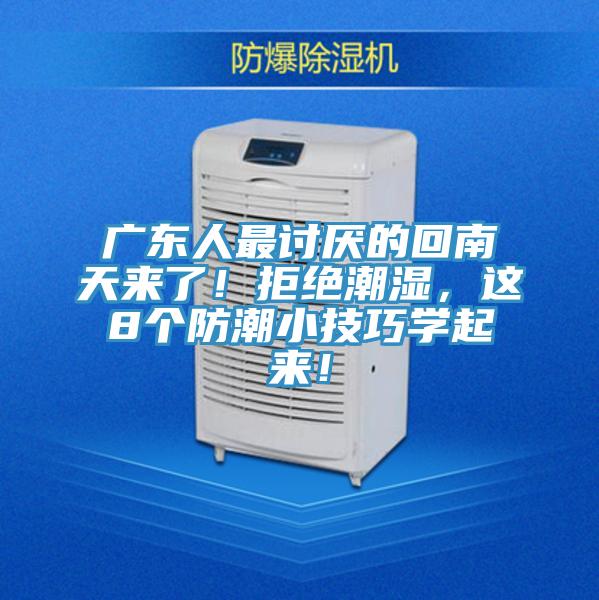 廣東人最討厭的回南天來了！拒絕潮濕，這8個(gè)防潮小技巧學(xué)起來！