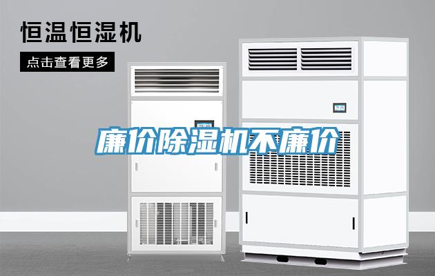 廉價(jià)除濕機(jī)不廉價(jià)