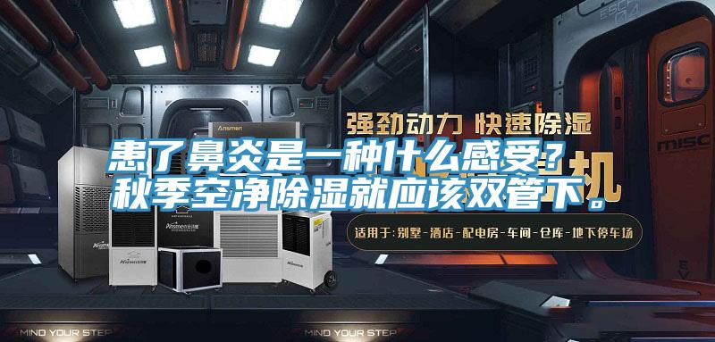 患了鼻炎是一種什么感受？ 秋季空凈除濕就應(yīng)該雙管下。