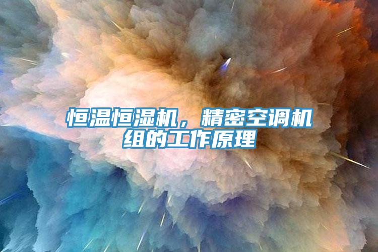 恒溫恒濕機，精密空調機組的工作原理