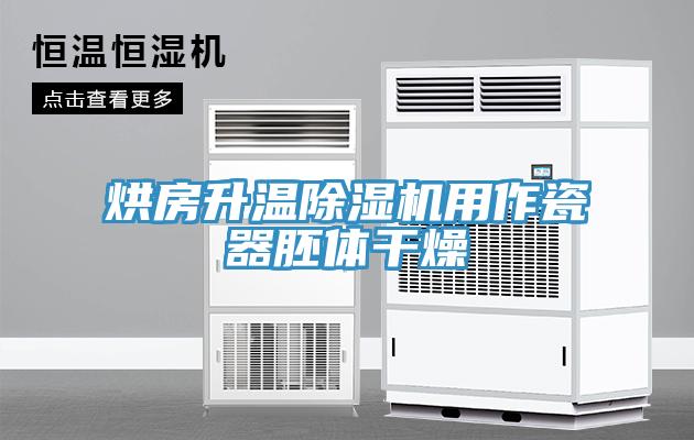 烘房升溫除濕機(jī)用作瓷器胚體干燥
