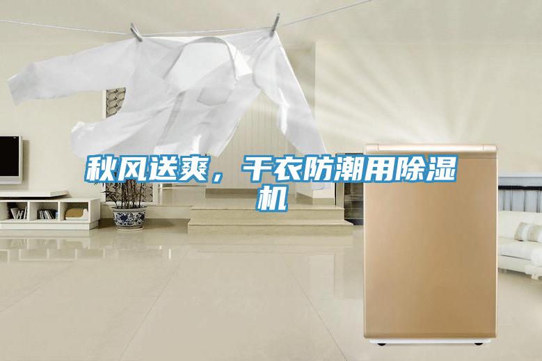 秋風送爽，干衣防潮用除濕機
