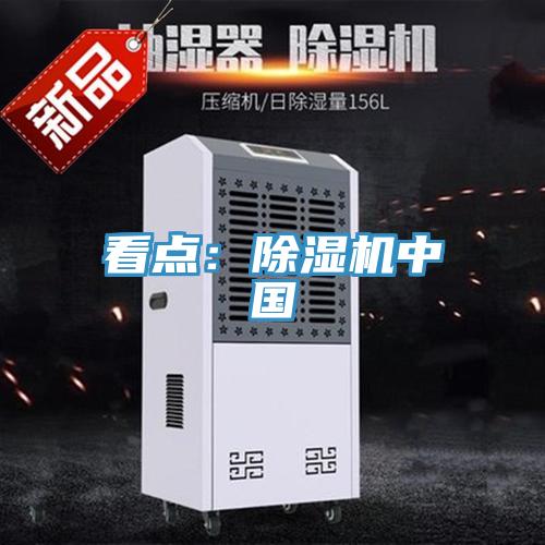 看點：除濕機中國
