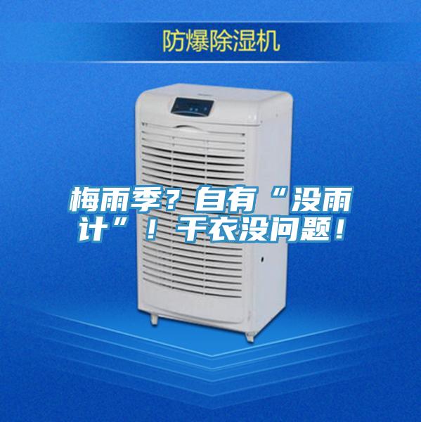 梅雨季？自有“沒雨計(jì)”！干衣沒問題！