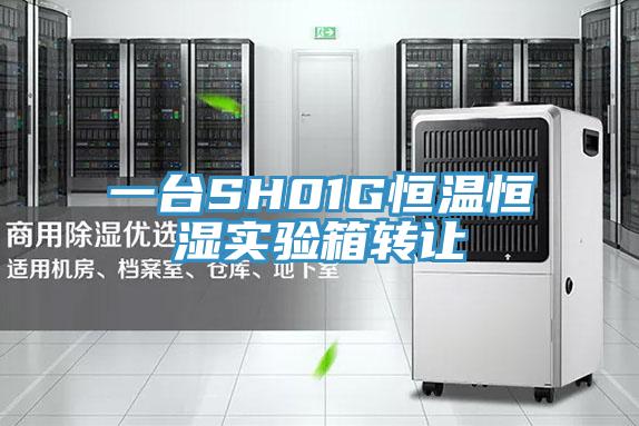 一臺SH01G恒溫恒濕實驗箱轉(zhuǎn)讓