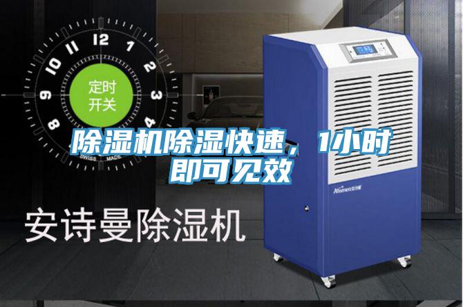 除濕機(jī)除濕快速，1小時(shí)即可見(jiàn)效