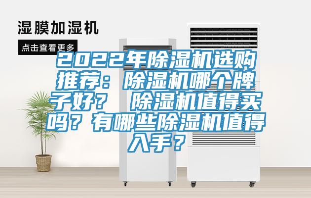 2022年除濕機(jī)選購?fù)扑]：除濕機(jī)哪個牌子好？ 除濕機(jī)值得買嗎？有哪些除濕機(jī)值得入手？