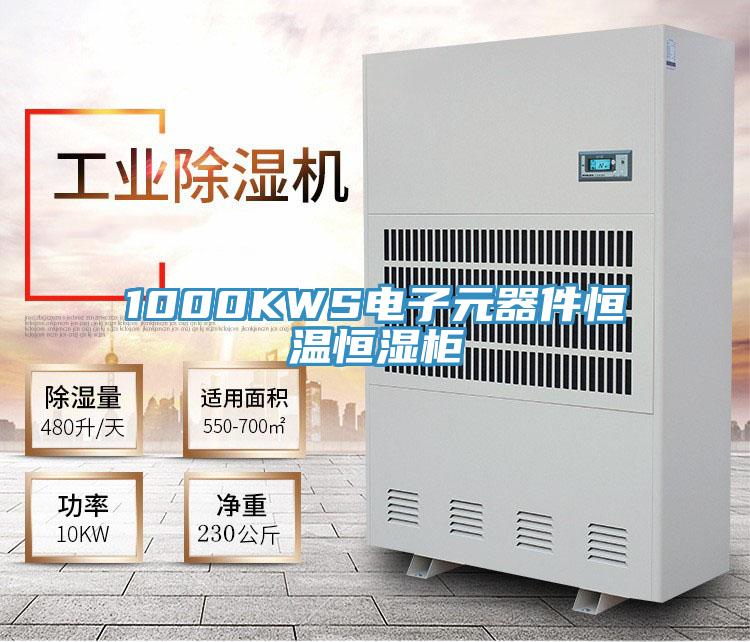 1000KWS電子元器件恒溫恒濕柜