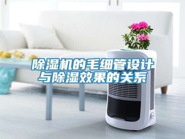 除濕機的毛細管設(shè)計與除濕效果的關(guān)系