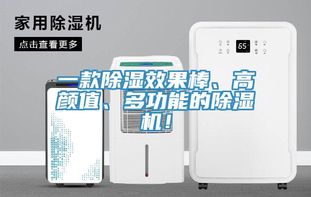 一款除濕效果棒、高顏值、多功能的除濕機(jī)！
