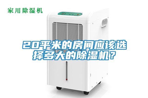 20平米的房間應(yīng)該選擇多大的除濕機(jī)？