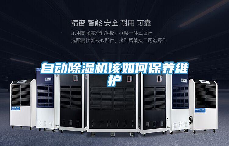 自動除濕機該如何保養(yǎng)維護