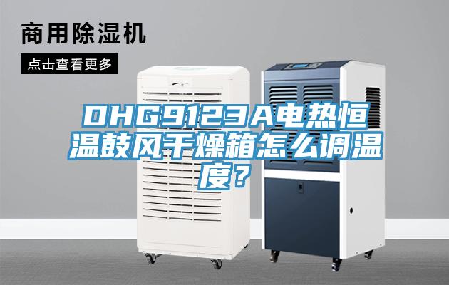DHG9123A電熱恒溫鼓風(fēng)干燥箱怎么調(diào)溫度？