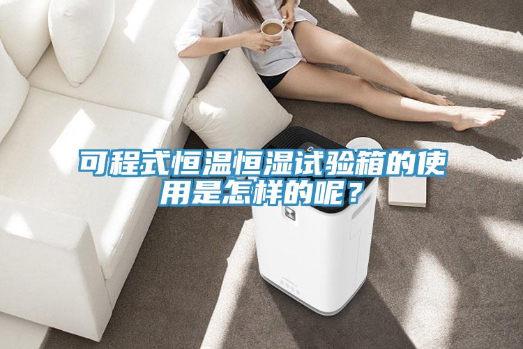可程式恒溫恒濕試驗箱的使用是怎樣的呢？