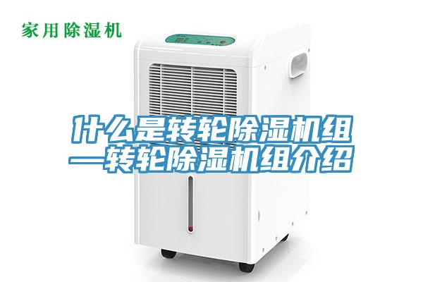 什么是轉輪除濕機組—轉輪除濕機組介紹