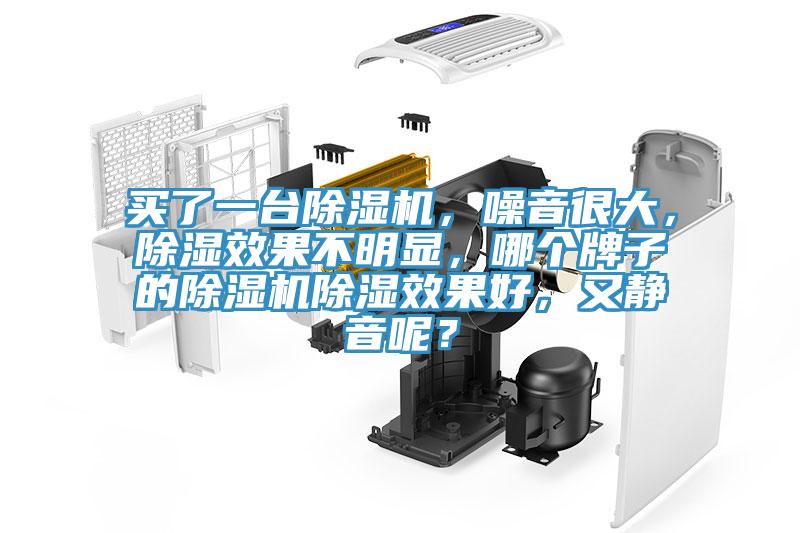 買了一臺(tái)除濕機(jī)，噪音很大，除濕效果不明顯，哪個(gè)牌子的除濕機(jī)除濕效果好，又靜音呢？