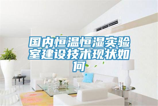 國內恒溫恒濕實驗室建設技術現(xiàn)狀如何