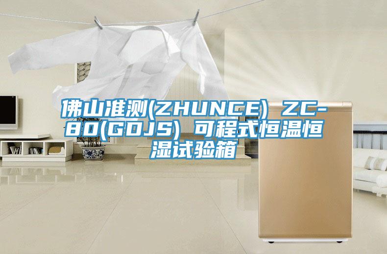 佛山準測(ZHUNCE) ZC-80(GDJS) 可程式恒溫恒濕試驗箱