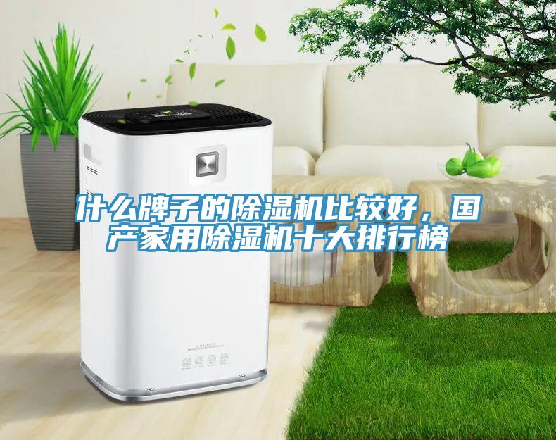 什么牌子的除濕機比較好，國產家用除濕機十大排行榜