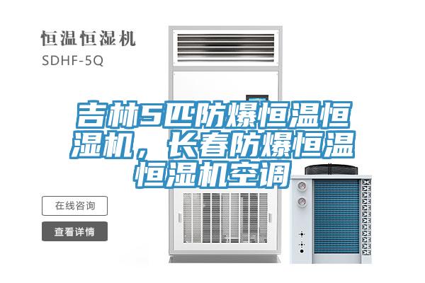 吉林5匹防爆恒溫恒濕機，長春防爆恒溫恒濕機空調(diào)