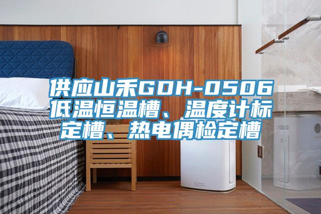 供應(yīng)山禾GDH-0506低溫恒溫槽、溫度計標(biāo)定槽、熱電偶檢定槽
