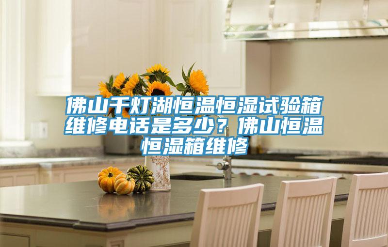 佛山千燈湖恒溫恒濕試驗箱維修電話是多少？佛山恒溫恒濕箱維修