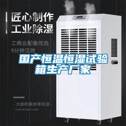 國產恒溫恒濕試驗箱生產廠家