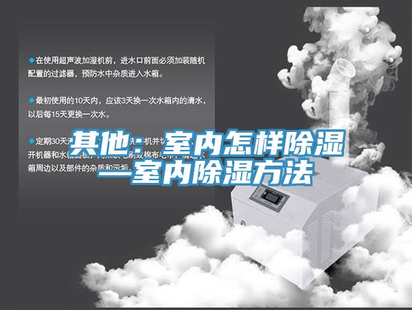 其他：室內(nèi)怎樣除濕—室內(nèi)除濕方法