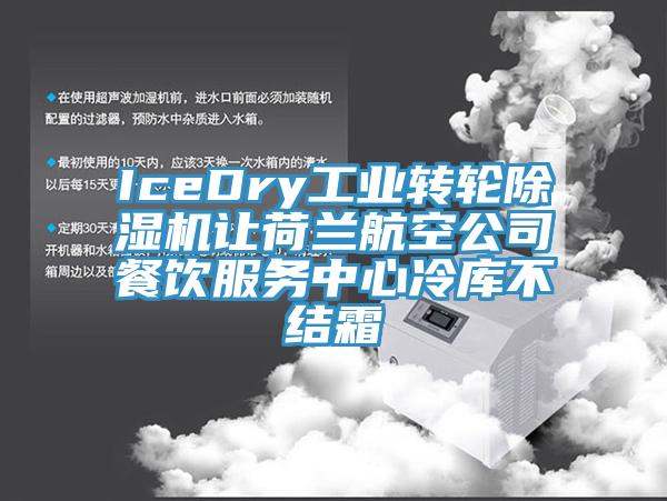 IceDry工業(yè)轉(zhuǎn)輪除濕機讓荷蘭航空公司餐飲服務中心冷庫不結(jié)霜