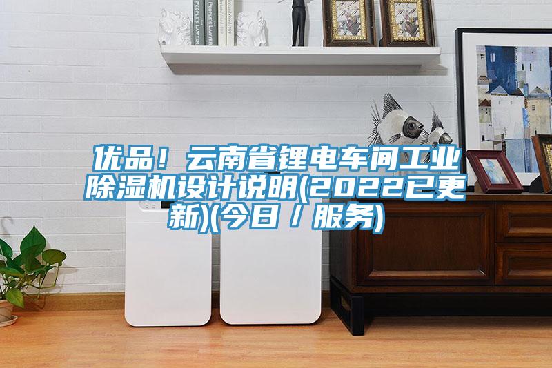 優(yōu)品！云南省鋰電車間工業(yè)除濕機(jī)設(shè)計(jì)說明(2022已更新)(今日／服務(wù))