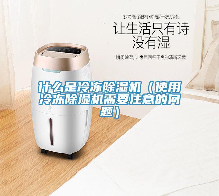 什么是冷凍除濕機(jī)（使用冷凍除濕機(jī)需要注意的問題）