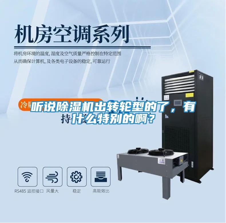 聽說除濕機(jī)出轉(zhuǎn)輪型的了，有什么特別的??？