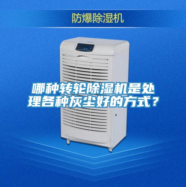 哪種轉(zhuǎn)輪除濕機(jī)是處理各種灰塵好的方式？