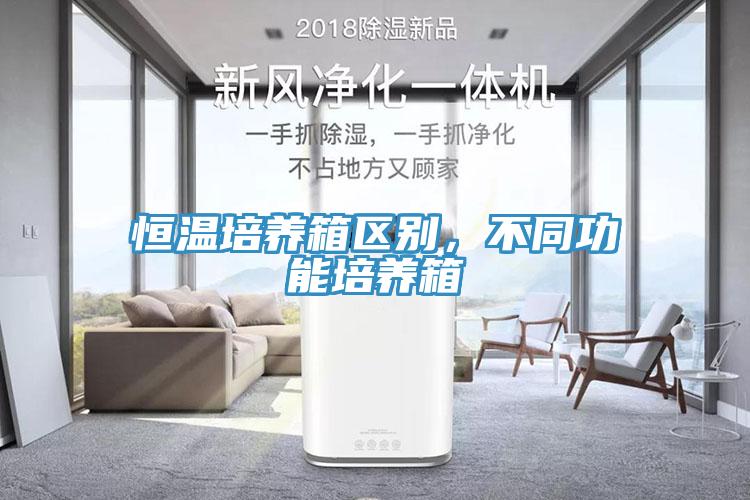 恒溫培養(yǎng)箱區(qū)別，不同功能培養(yǎng)箱