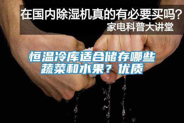 恒溫冷庫適合儲存哪些蔬菜和水果？優(yōu)質(zhì)