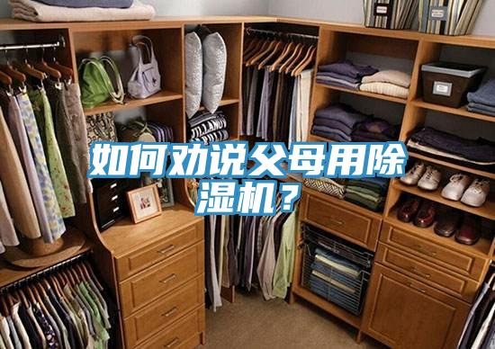 如何勸說(shuō)父母用除濕機(jī)？