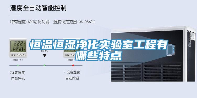 恒溫恒濕凈化實(shí)驗(yàn)室工程有哪些特點(diǎn)