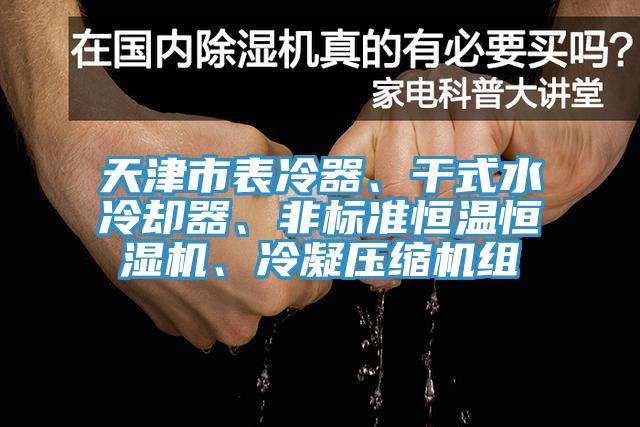 天津市表冷器、干式水冷卻器、非標準恒溫恒濕機、冷凝壓縮機組