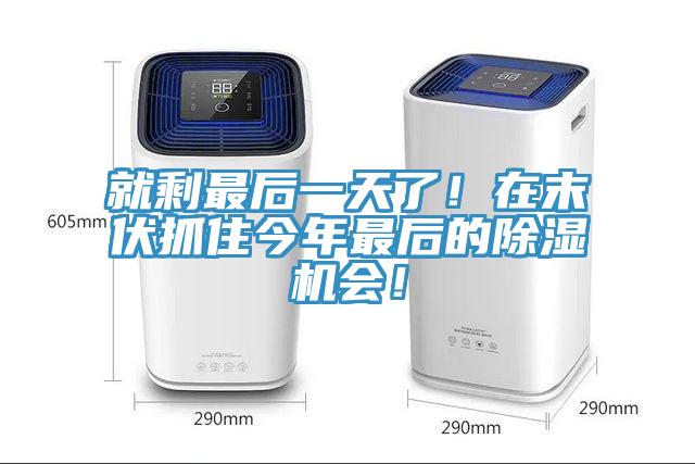 就剩最后一天了！在末伏抓住今年最后的除濕機(jī)會(huì)！