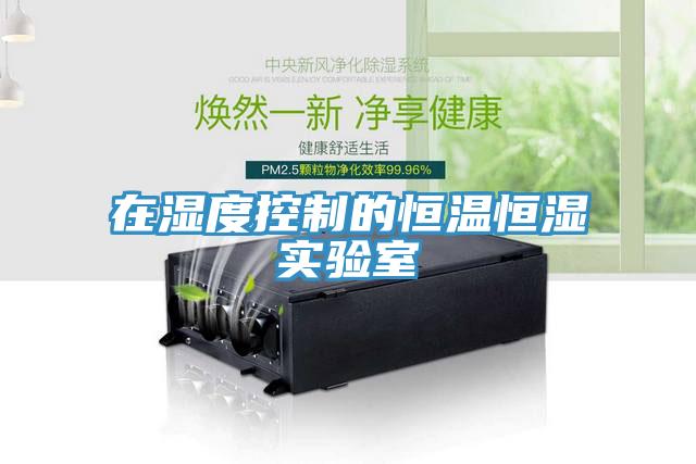 在濕度控制的恒溫恒濕實(shí)驗(yàn)室