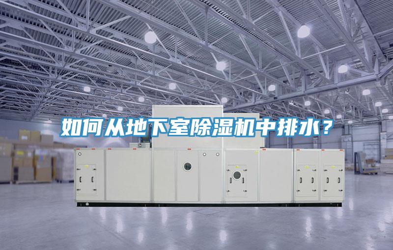 如何從地下室除濕機(jī)中排水？