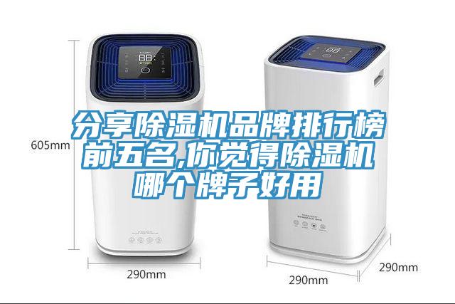 分享除濕機品牌排行榜前五名,你覺得除濕機哪個牌子好用