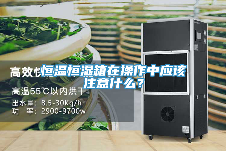 恒溫恒濕箱在操作中應(yīng)該注意什么？