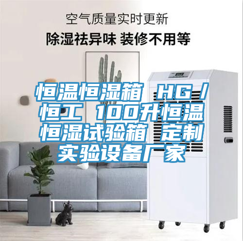 恒溫恒濕箱 HG／恒工 100升恒溫恒濕試驗箱 定制實驗設(shè)備廠家