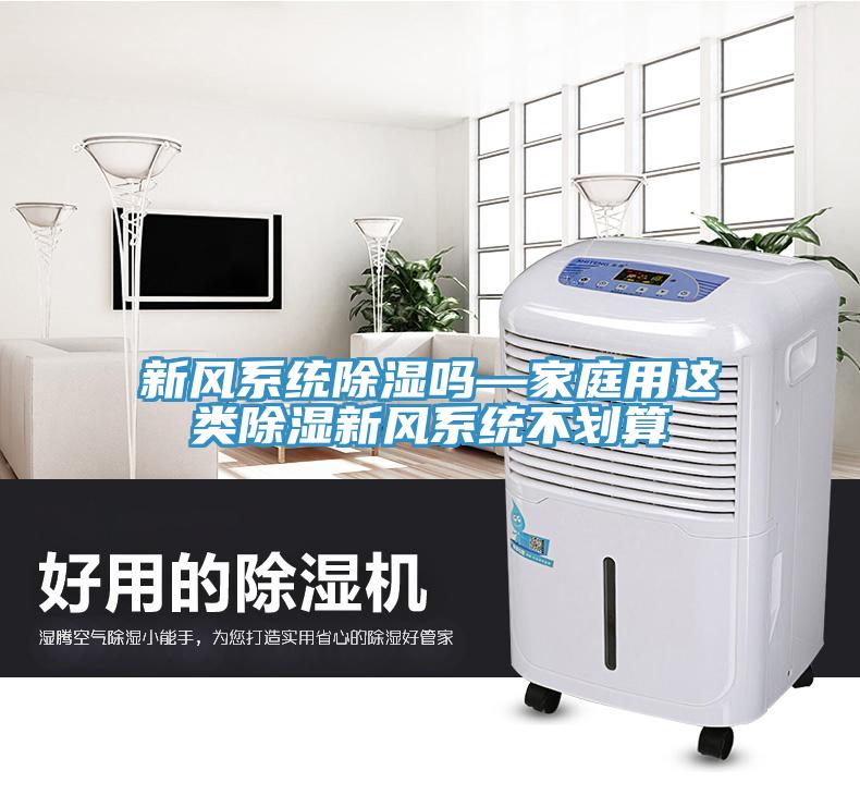 新風系統(tǒng)除濕嗎—家庭用這類除濕新風系統(tǒng)不劃算