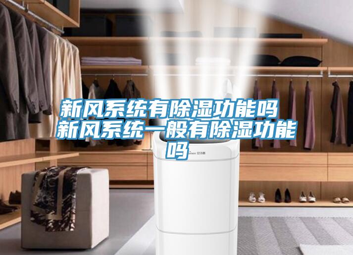 新風系統(tǒng)有除濕功能嗎 新風系統(tǒng)一般有除濕功能嗎
