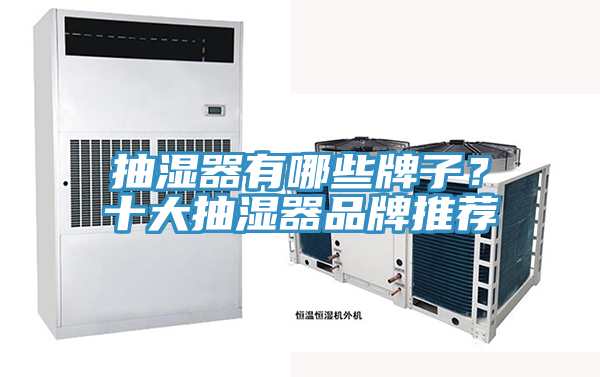 抽濕器有哪些牌子？十大抽濕器品牌推薦